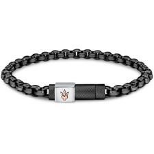 Bracciale  Uomo MASERATI JM223ATK26 Acciaio Inossidabile Nero