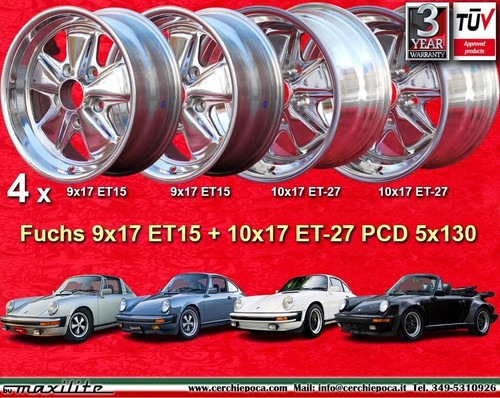 Pcs cerchi wheels porsche - pcs,