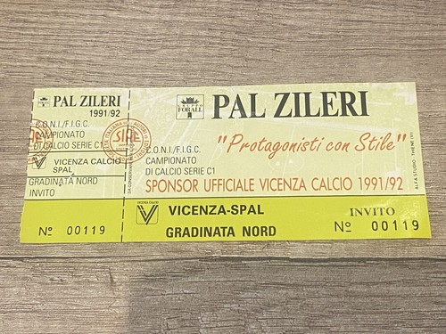 Vicenza spal biglietto - vicenza-spal, biglietto/ticket
