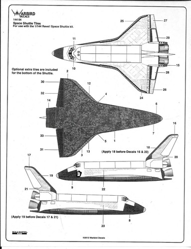 Warbird space shuttle - space, dettagli