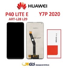 DISPLAY LCD HUAWEI P40 LITE E ART-L29 / Y7P SCHERMO VETRO TOUCH PARI ORIGINALE