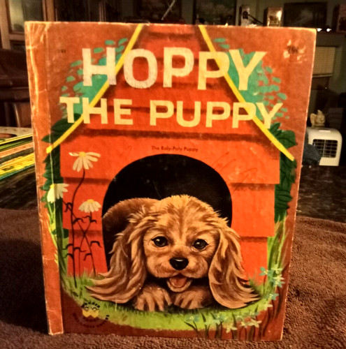 Wonder book hoppy the puppy - book,