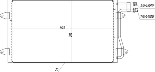 Condensatore climatizzatore - condensatore,,