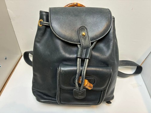 Gucci zaino bambù - gucci, pelle