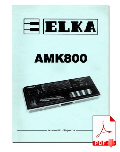 Elka amk 800 service manual - elka,