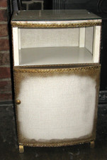 Letto in legno metà secolo