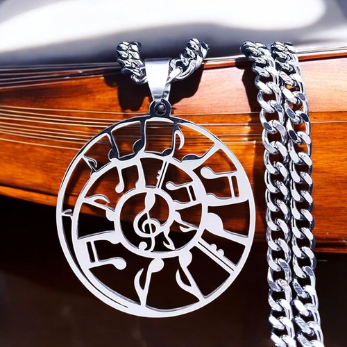 Collana infinite music note - collana,