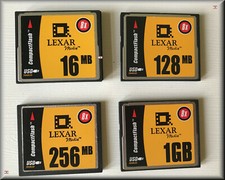 LEXAR Compact Flash CF 128MB