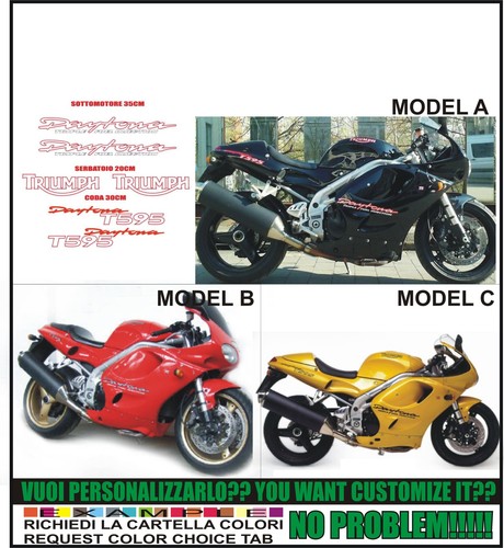 Adesivi t595 daytona 1997 - adesivi,