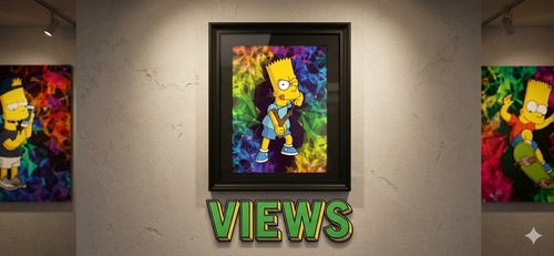 Bart simpson effect - bart, 3d