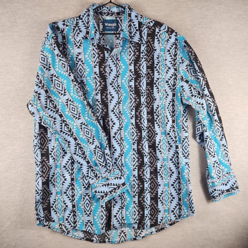 Wrangler western shirt mens - wrangler, l