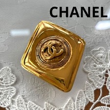 Chanel CC Logo Vintage Spilla