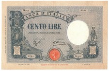 100 LIRE BARBETTI GRANDE B