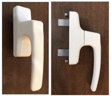 Maniglia Cremonese LAVAL  X Infisso In Alluminio RAL 9010 Interasse 9 CM