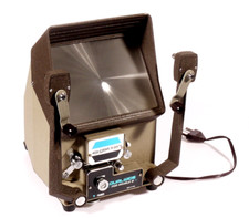 PRL) GAKKEN DUALWIDE FOR DOUBLE 8 FILM SUPER 8 VISORE PROIETTORE VIDEO VINTAGE