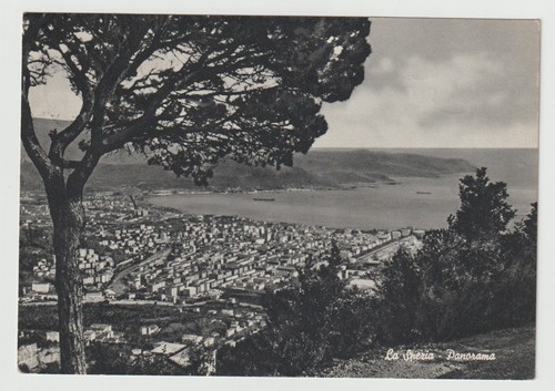 Spezia cartolina panorama - spezia,
