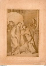 Santino Antico B. V. Maria su cartoncino Foto Agazio 14 x 10 cm RARITA’ (2524) C