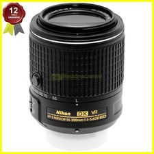 Nikon AF-S Zoom Nikkor 55/200mm f/4-5.6 G VR ED DX II. Obiettivo per reflex
