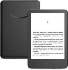 eBook Reader Amazon Kindle 16GB (2024) 6” 300 ppi Antiriflesso (con pubblicità)