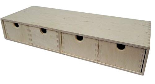 Drawer long plain wooden - 4,