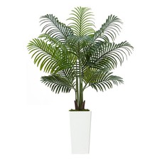 Uimoso Pianta Finta Areca Palma 1524 mm in Vaso per Interni ed Esterni
