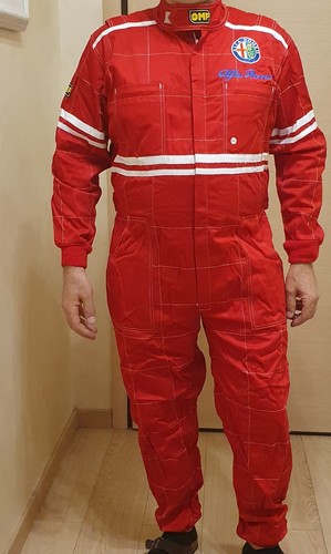 Tuta corsa alfa romeo - da,