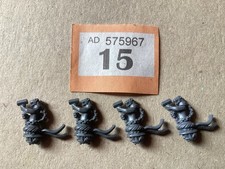 Elmetti teste cavalieri impero ordine pantera fantasia/vecchio mondo oldhammer