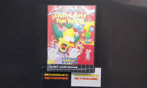 Sega mega drive krusty super - mega, krusty's