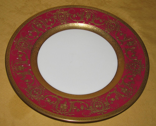 Piatto porcellana con vaso - piatto,