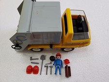 PLAYMOBIL GEOBRA PLAYMOBIL CAMION NETTEZZA URBANA CON ACCESSORI
