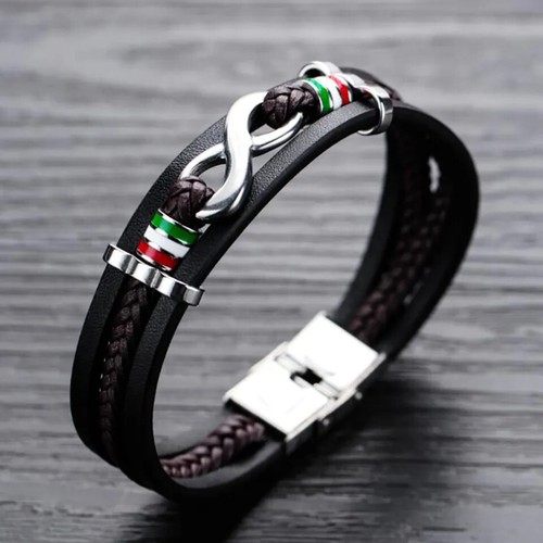 Bracciale uomo con infinito - uomo,