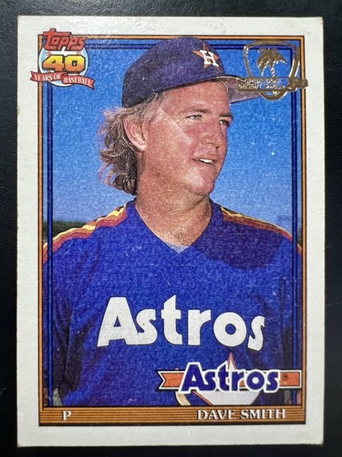 1991 topps dave smith - 1991,