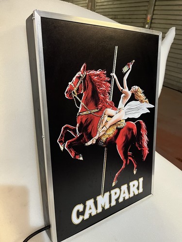 Insegna luminosa campari - insegna,