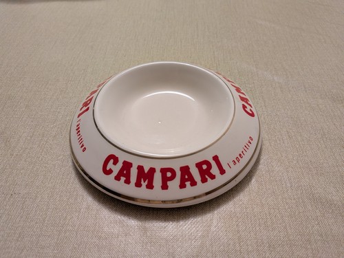 Posacenere ceramica campari - posacenere,
