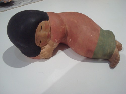 Statuetta ceramica lilo - statuetta,