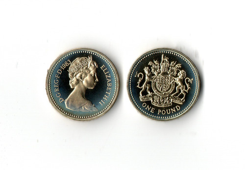 1983 one pound proof - £1,