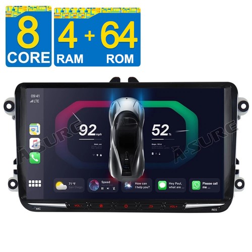 Autoradio core 64g - 8-core, android