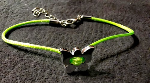 Bracciale con farfalla - bracciale,
