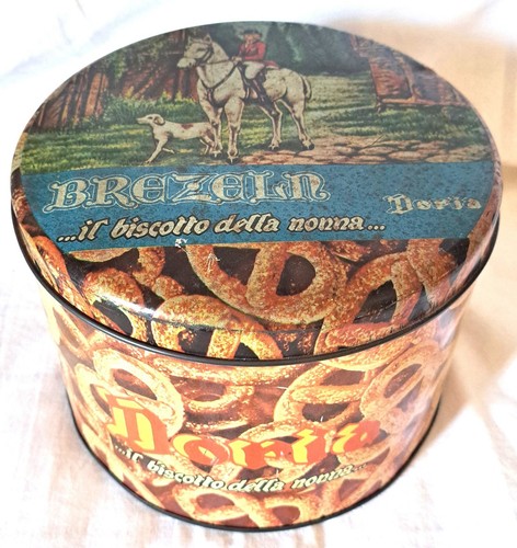 Antica scatola latta doria - antica,
