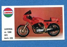 MOTOR SHOW -Baggioli 1986- Figurina-Sticker n. 21 - LAVERDA SFC cc. 1000 -New 