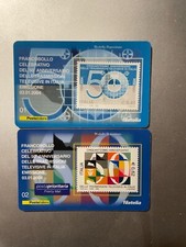 2004 Tessera Filatelica Tessere Filateliche 50° Trasmissioni Televisive RAI