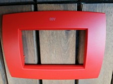 placca abb elos rosso abb gewis playbus