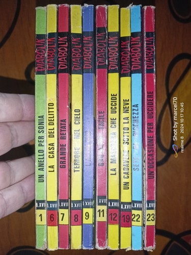 Lotto diabolik anno - x,