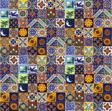 Piastrelle messicane 5x5 - messicane, cm