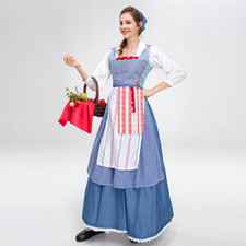 Vestito Costume Film La Bella e la Bestia Cosplay Principessa Belle Personalizzato