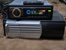 vintage car radio sony