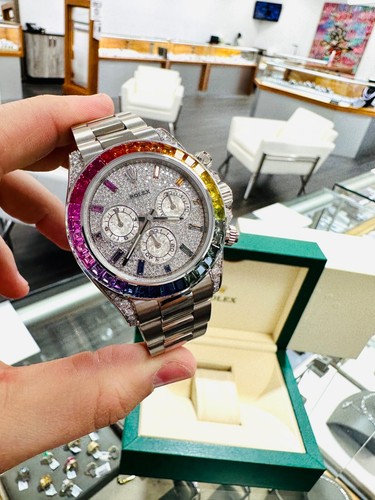 Rolex daytona 116509 - rolex, rainbow