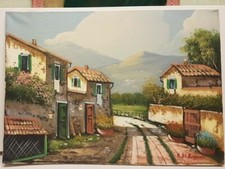 F. DI PASQUALE QUADRO D'AUTORE CON VARI SOGGETTI  CLASSICO VARIE MISURE,,,
