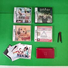 LOTTO CONSOLE NINTENDO DS + 4 GIOCHI  RETROGAME VINTAGE HARRY POTTER FIFA 🔺🔺🔺