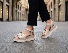 SANDALI DA DONNA BEIGE GIAN
